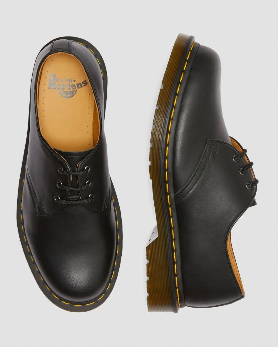 DR. Martens 1461 3 Eye Shoe Black Nappa School Shoe