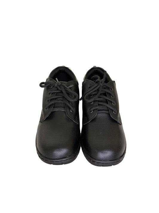 DCS JUSTICE BLACK SMOOTH JNR SCHOOL SHOE