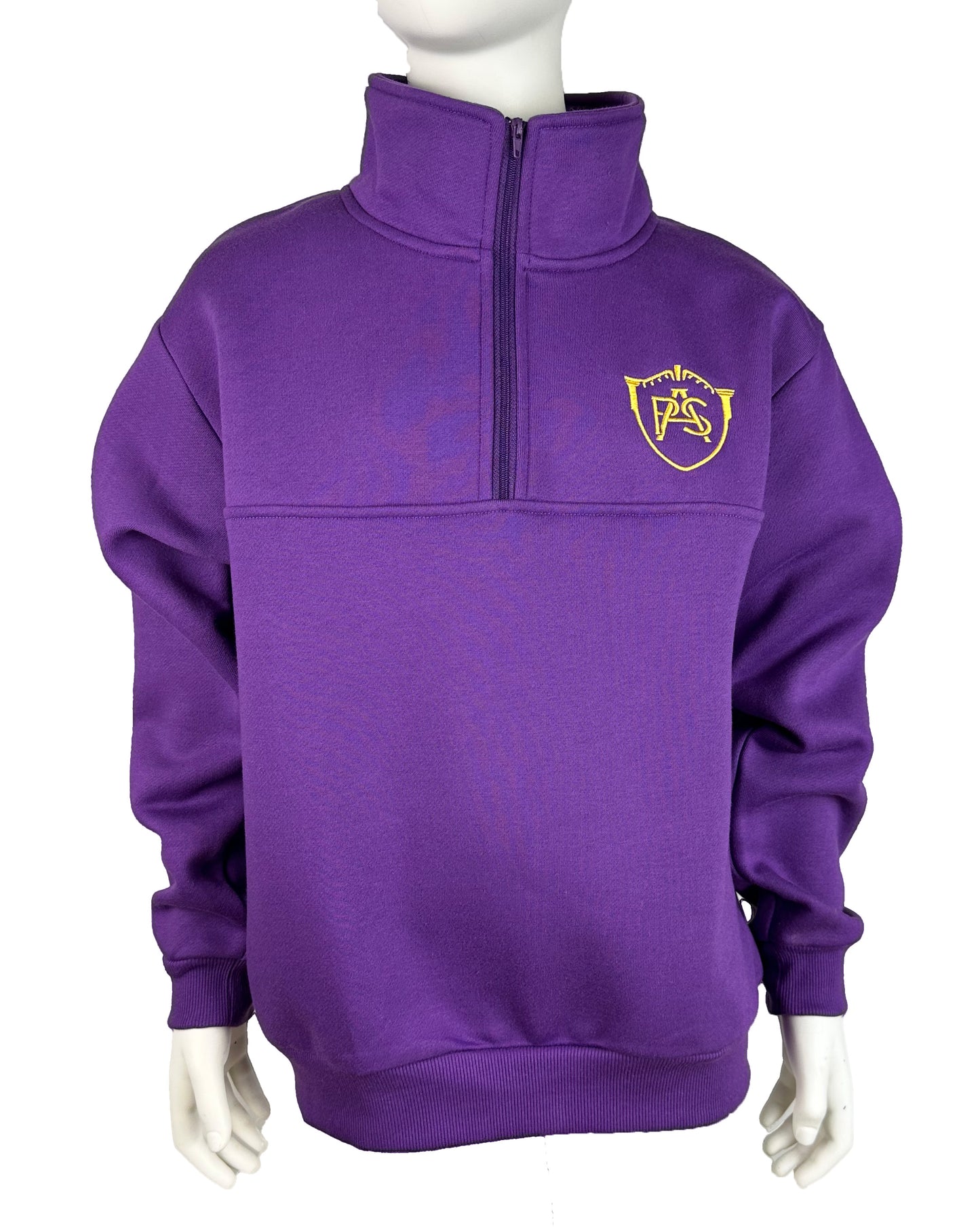 ALTONA PRIMARY HALF ZIP NECK SWEATER