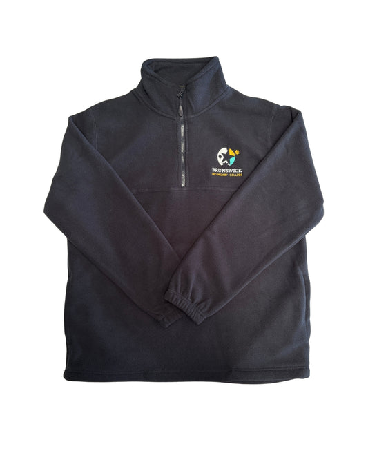 BRUNSWICK COLLEGE HALF ZIP POLAR FLEECE JUMPER