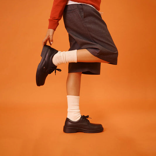 ROC Junior Strobe Boys School Shoe