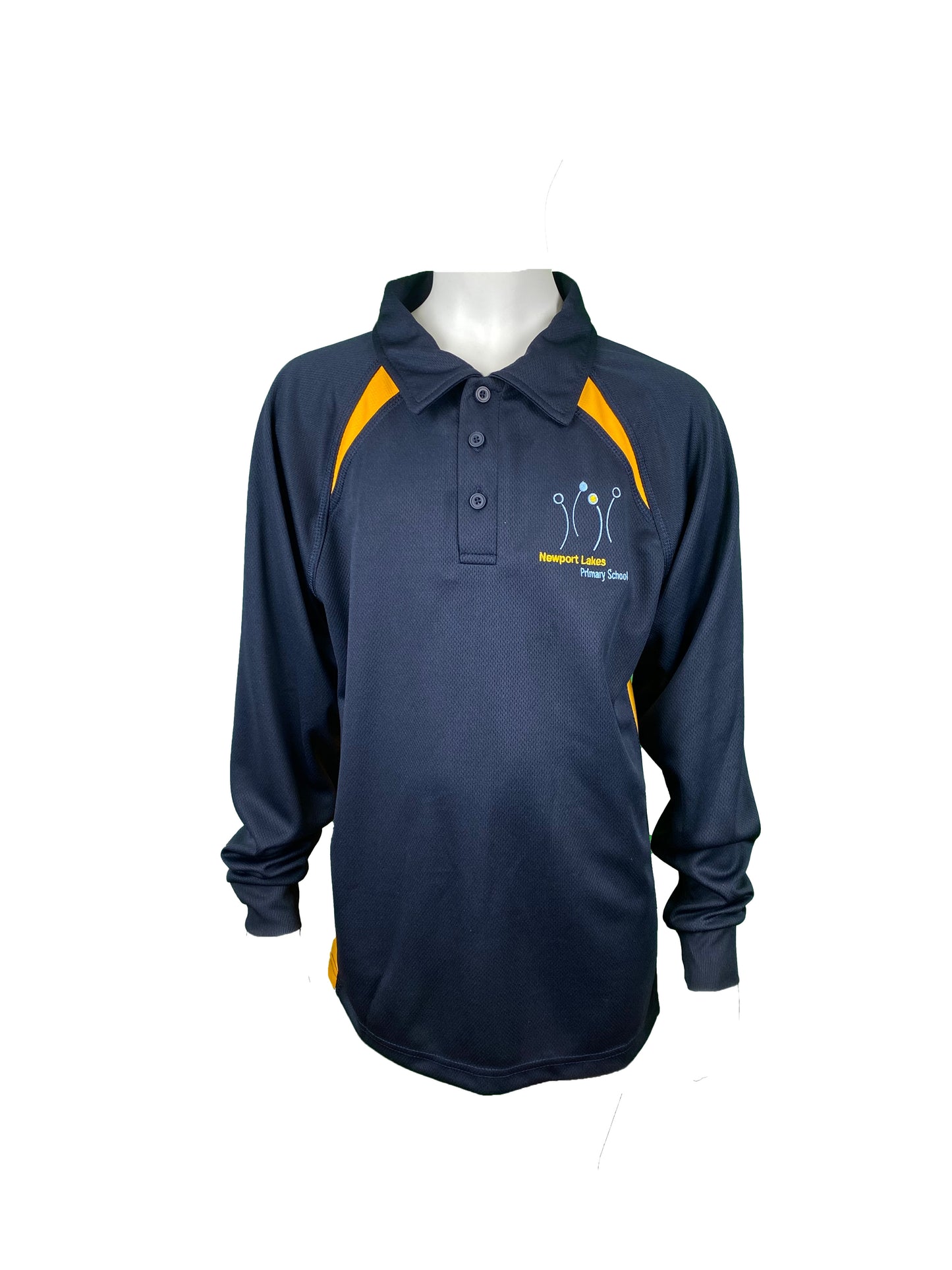 NEW NEWPORT LAKES LONG SLEVE POLO