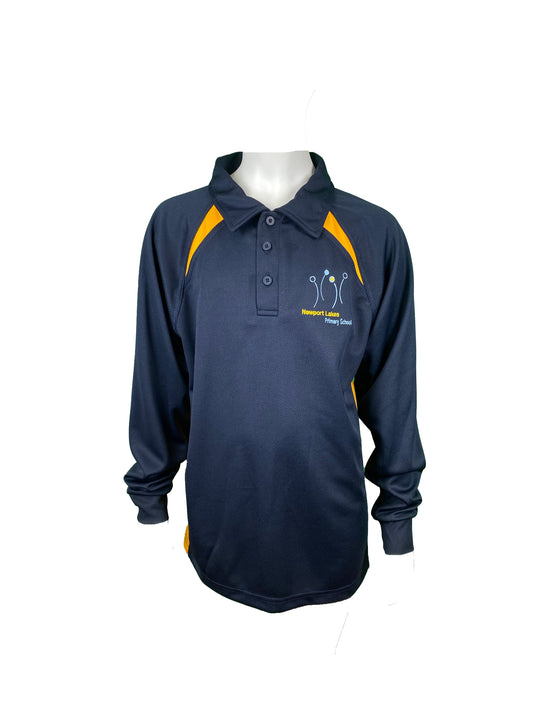 NEW NEWPORT LAKES LONG SLEEVE POLO