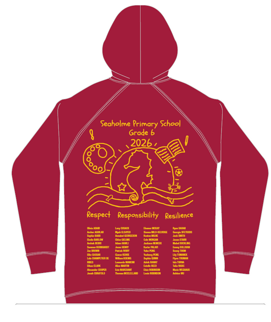 SEAHOLME PRIMARY GRADE 6 HOODIE