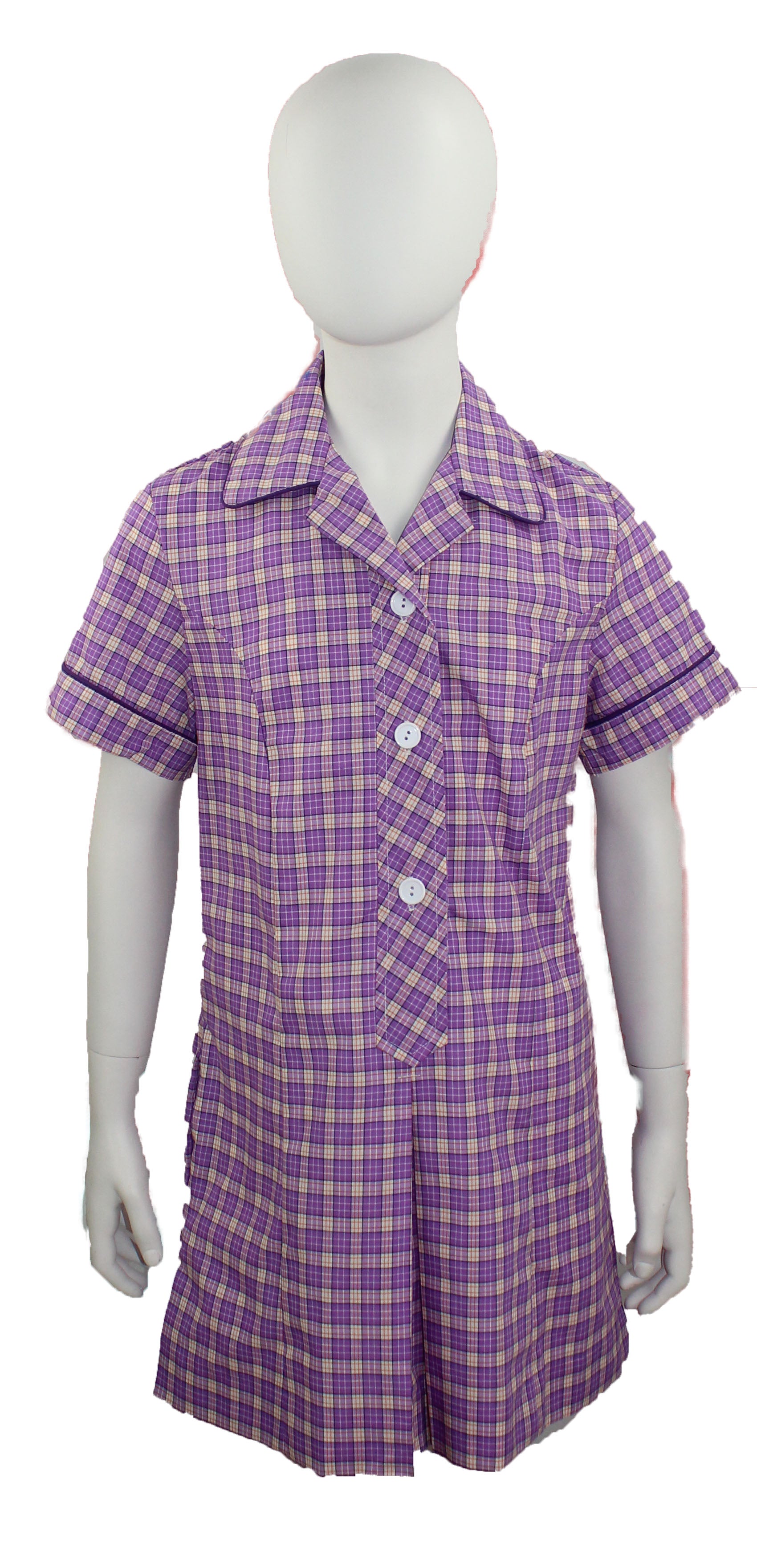 Purple school summer dress hot sale
