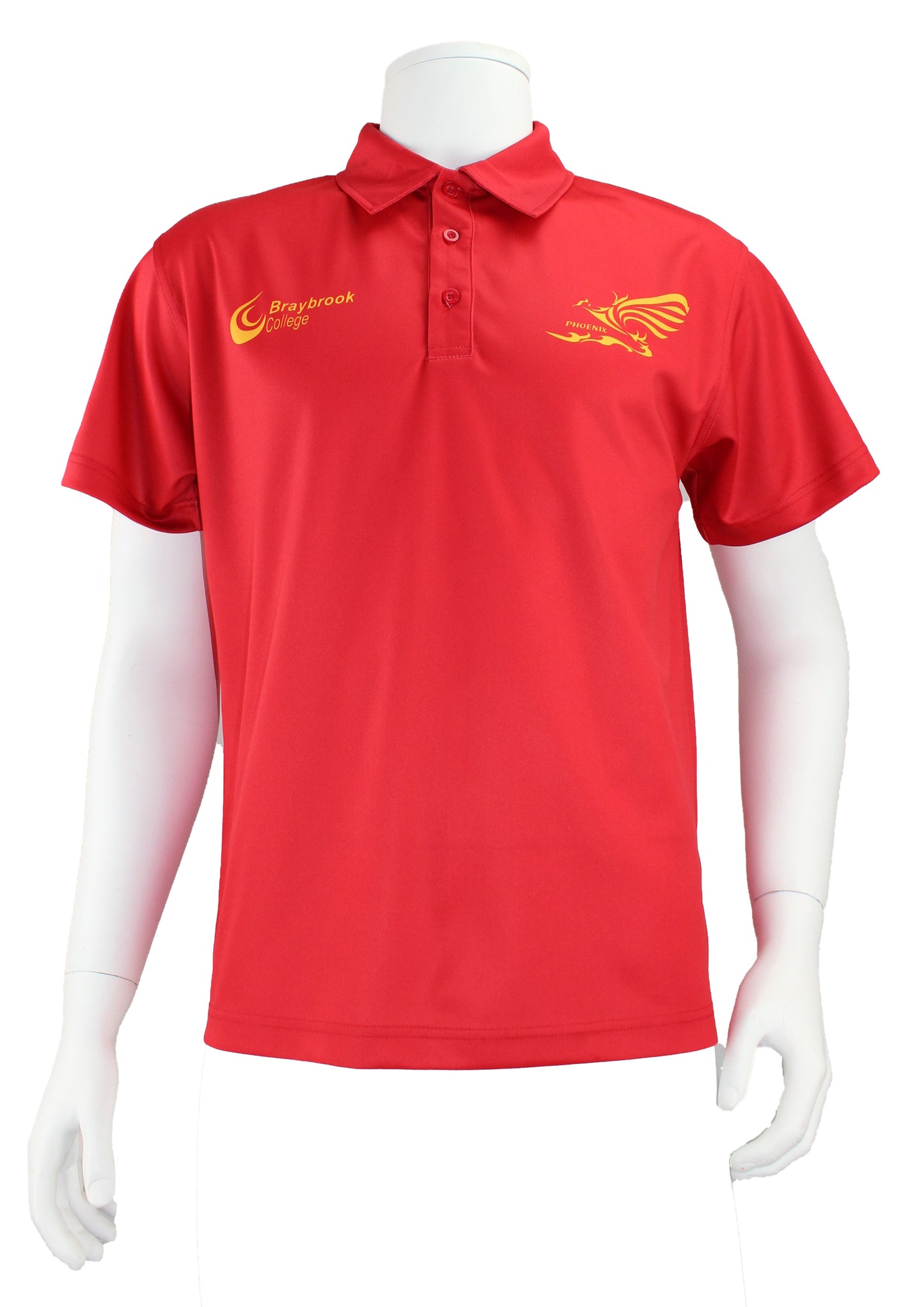 BRAYBROOK COLLEGE SHORT SLEEVE SPORTS TEAM PHONEX