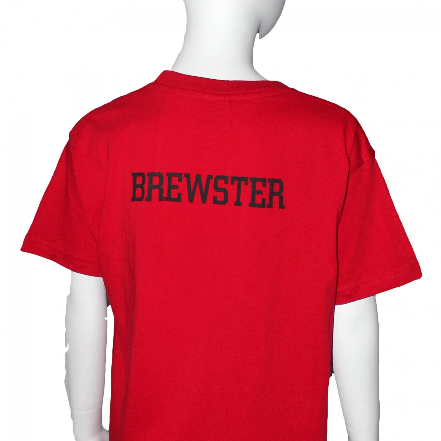 ESSENDON PRIMARY SPORTS T - SHIRT (RED : BREWSTER)