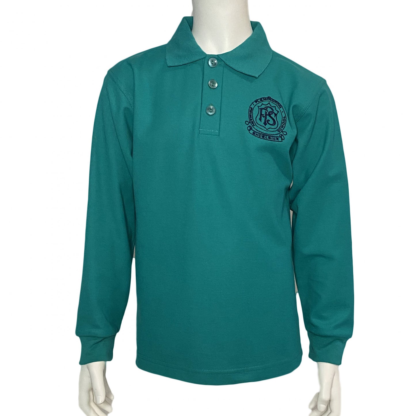 FLEMINGTON PRIMARY LONG SLEEVE POLO