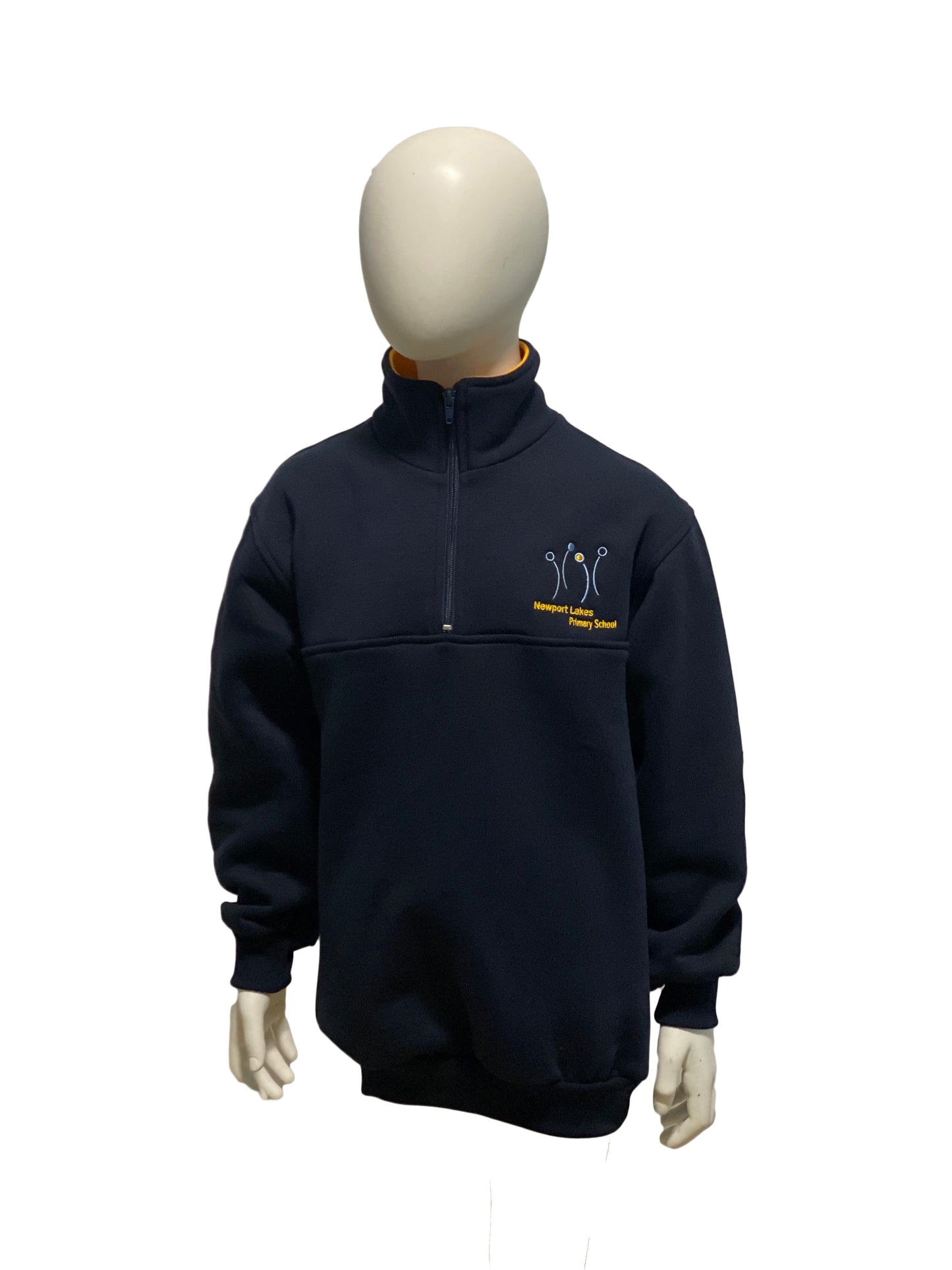 NEWPORT LAKES HALF ZIP FLEECE SWEATER