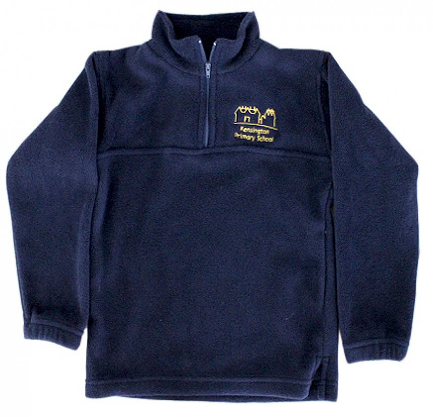 KENSINGTON PRIMARY ZIP NECK SWEATER