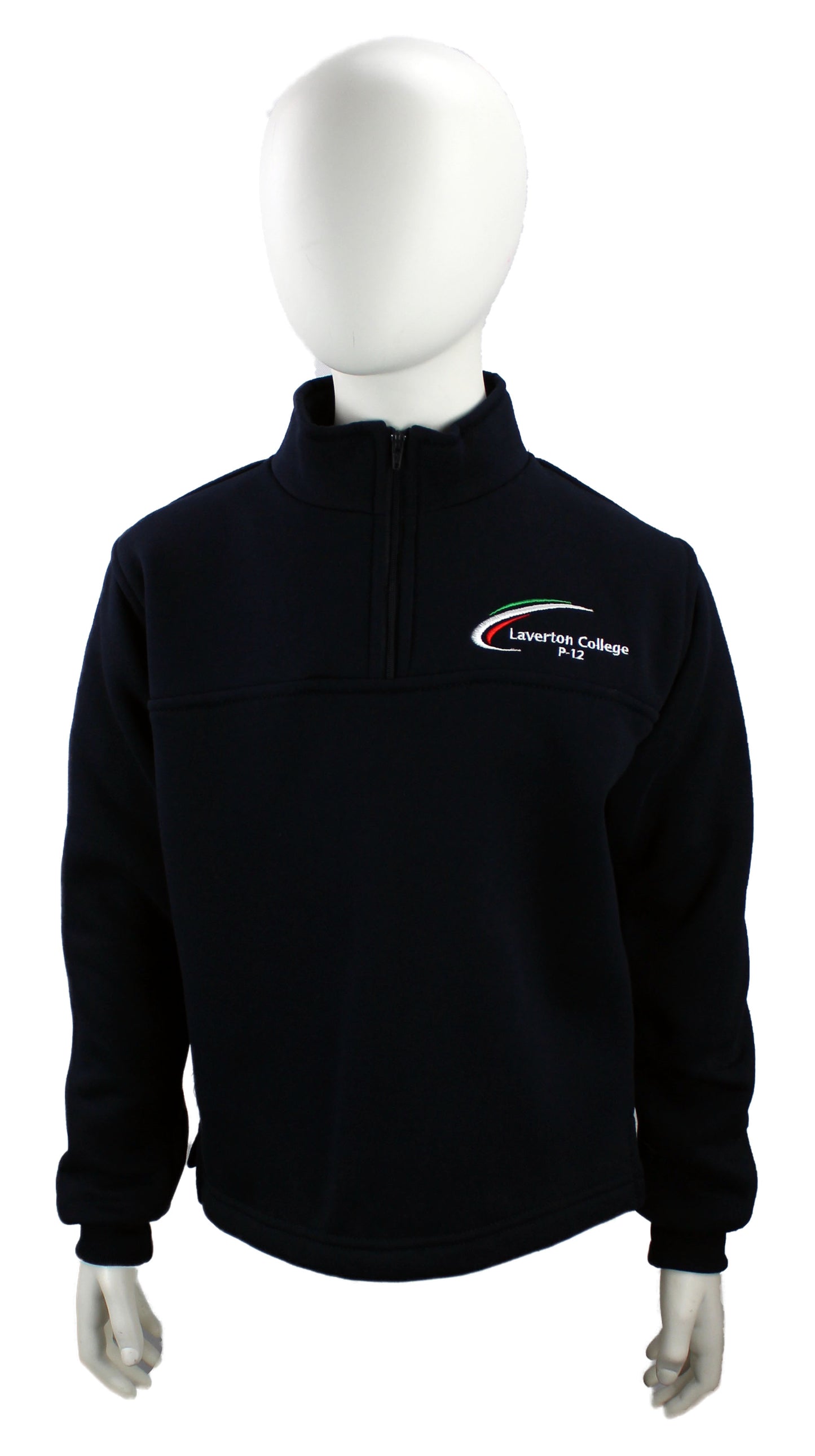 LAVERTON PRIMARY P - 6 ZIP NECK SWEATER