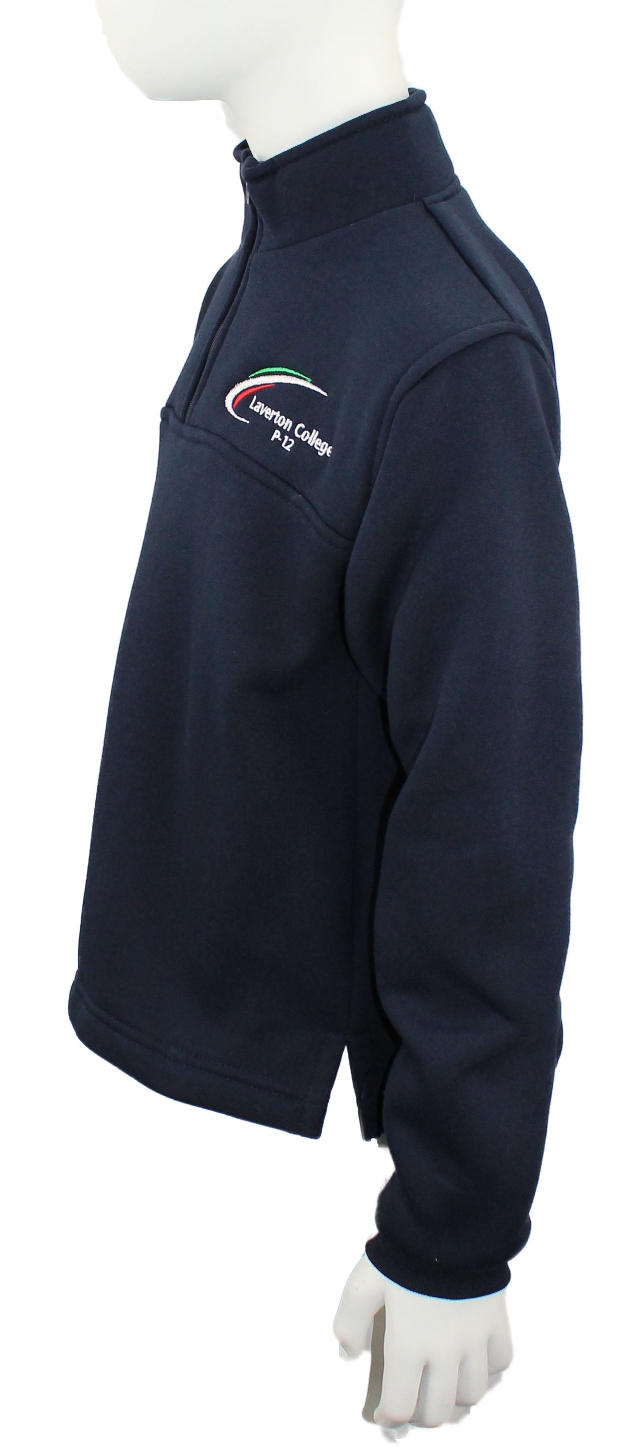 LAVERTON PRIMARY P - 6 ZIP NECK SWEATER