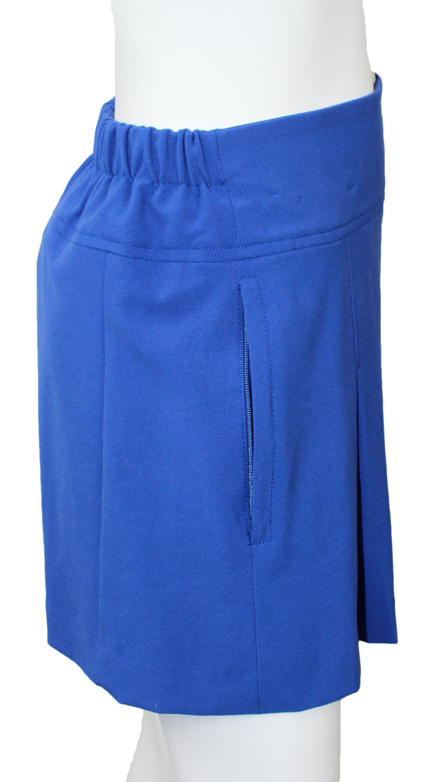 PRIMARY SCHOOL PERMAPLEAT SKORT - ROYAL BLUE