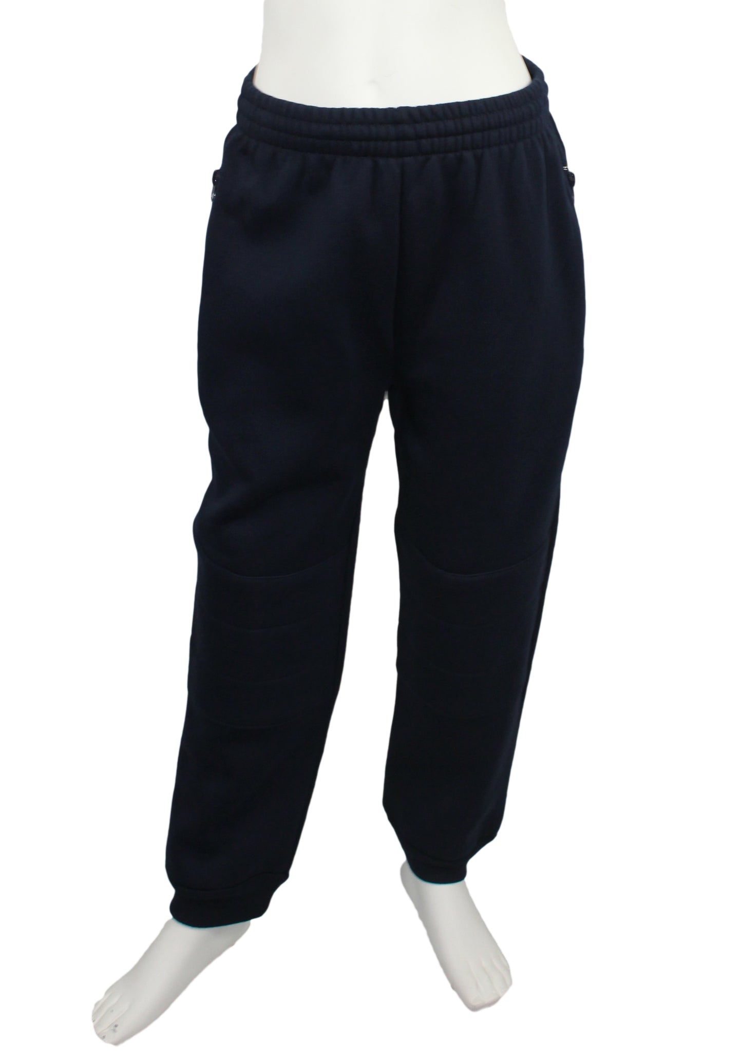 PRIMARY SCHOOL TRACKSUIT PANTS D/KNEE CUFFED - NAVY