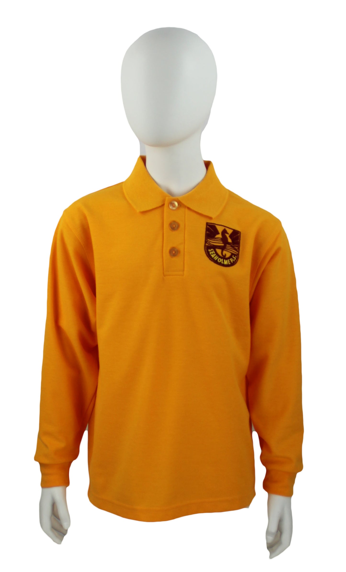 SEAHOLME PRIMARY LONG SLEEVE POLO