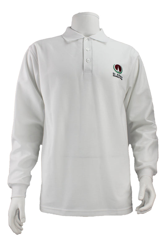 ST ALBANS COLLEGE LONG SLEEVE POLO