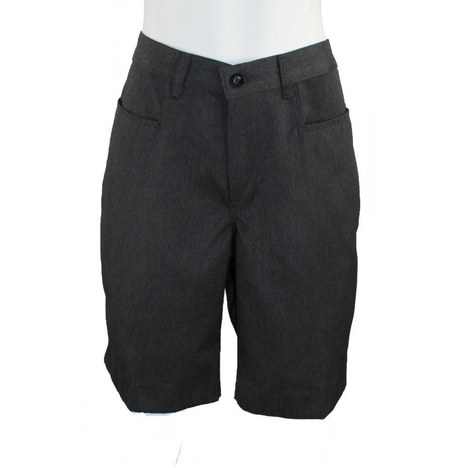 Ladies grey cheap tailored shorts
