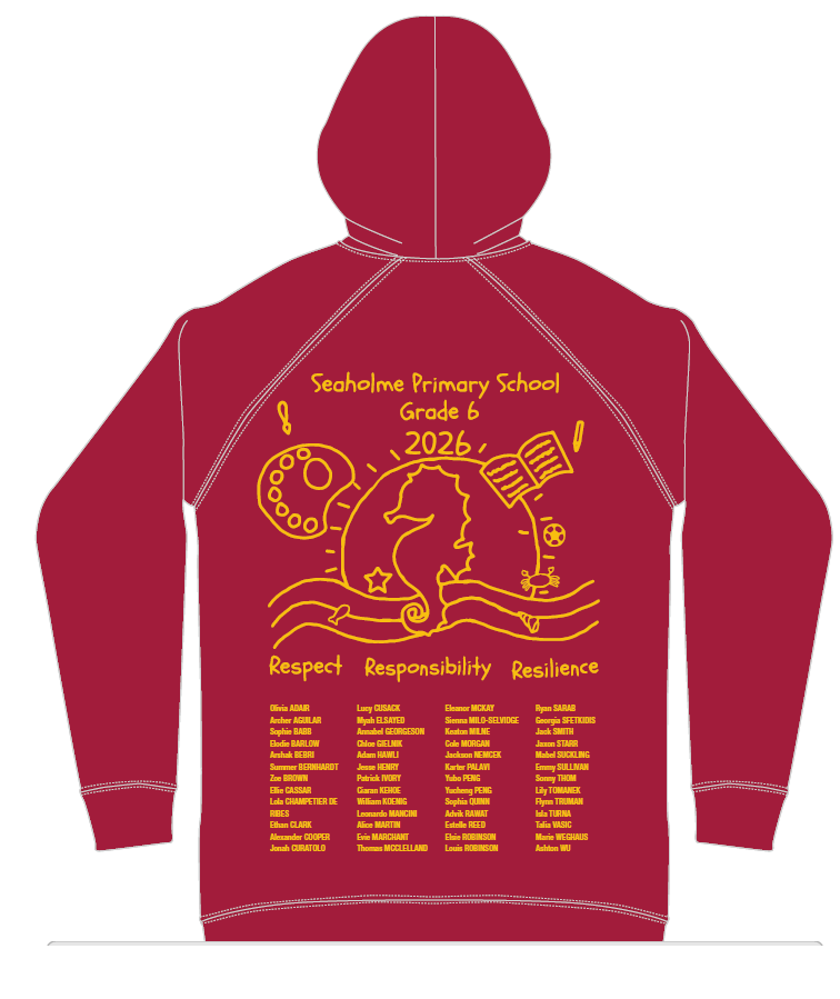 SEAHOLME PRIMARY GRADE 6 HOODIE