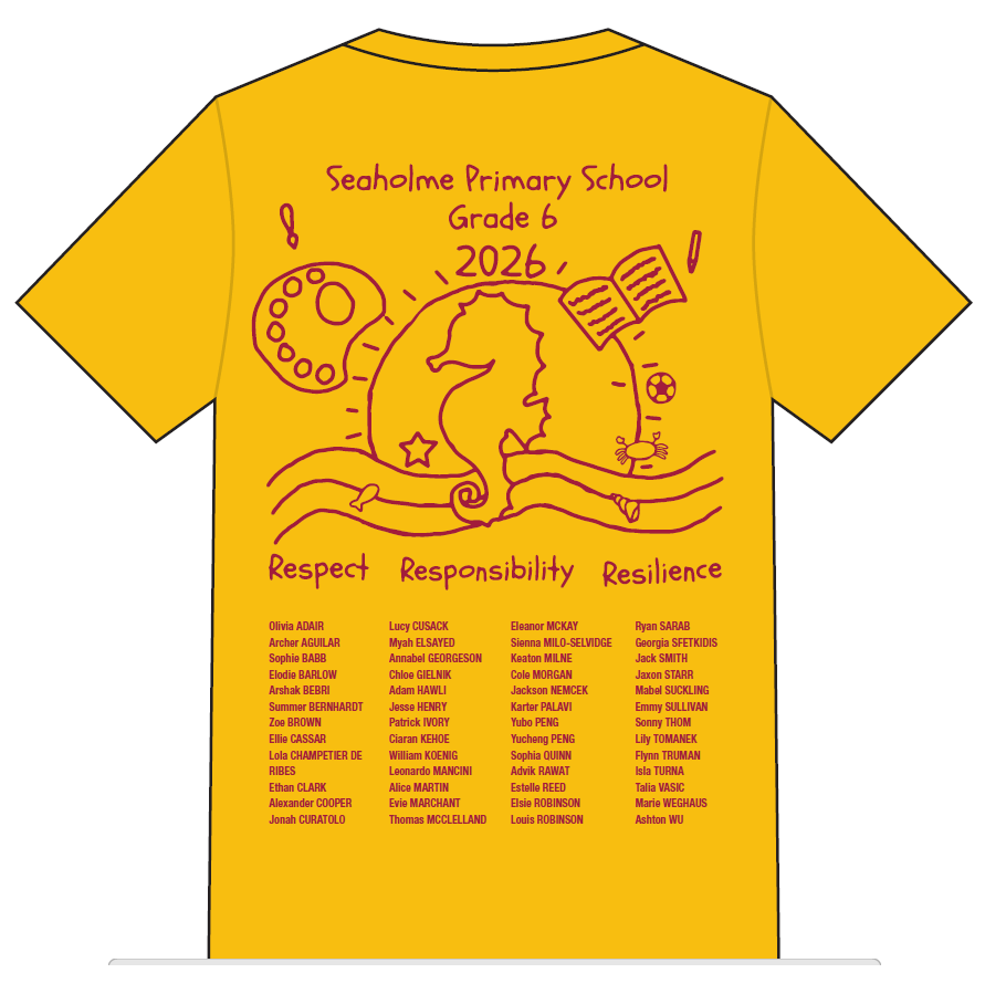 SEAHOLME PRIMARY GRADE 6  SHORT SLEEVE POLO