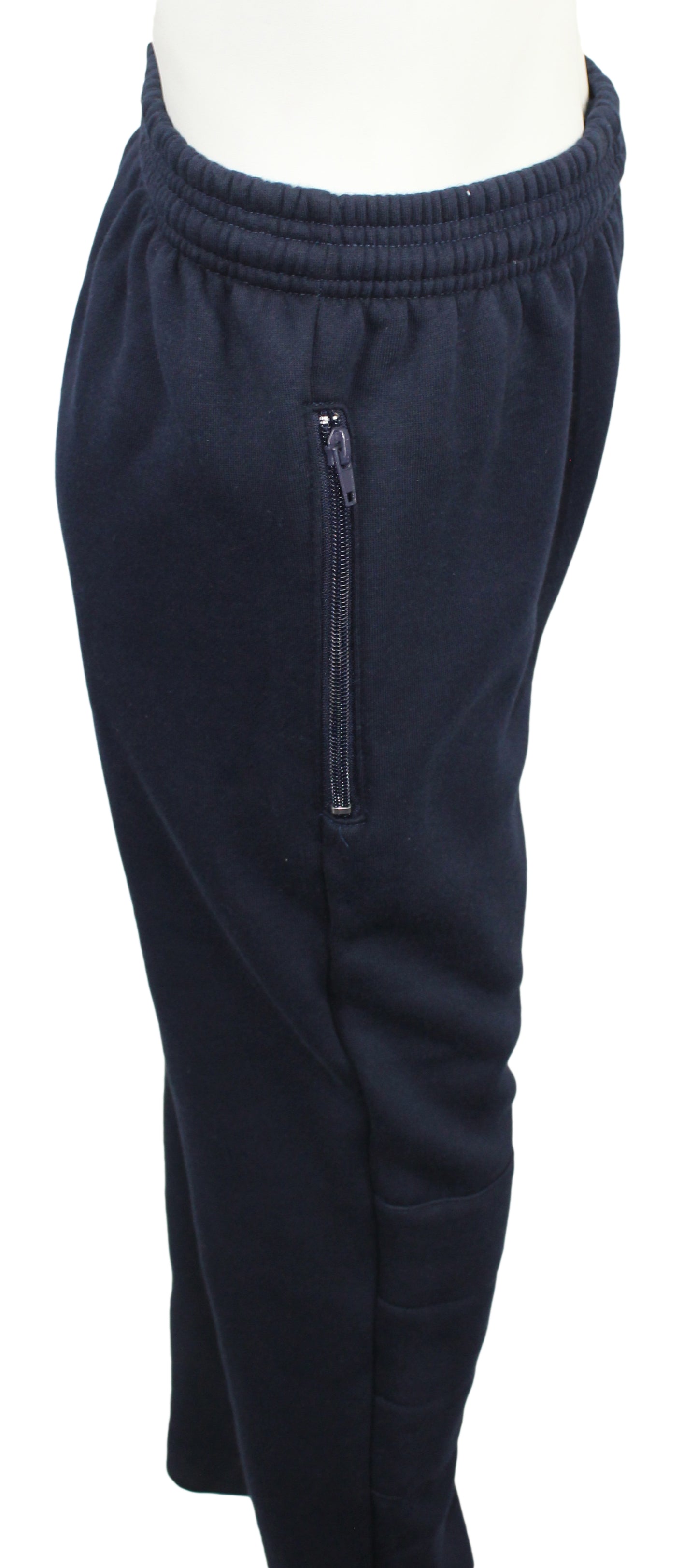 PRIMARY SCHOOL TRACKSUIT PANTS D/KNEE CUFFED - NAVY