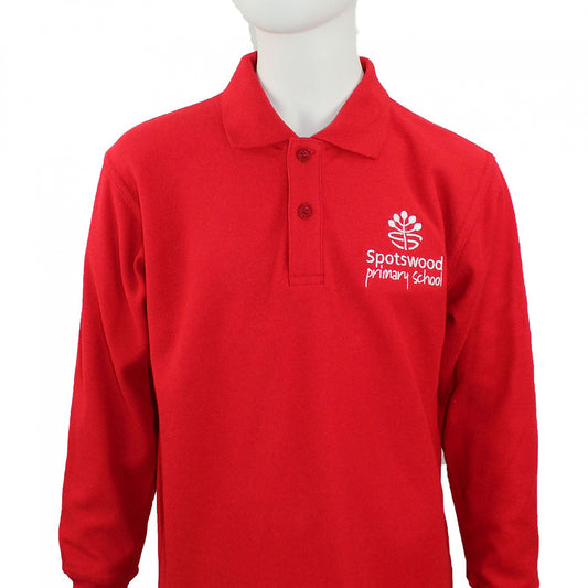 SPOTSWOOD PRIMARY LONG SLEEVE POLO
