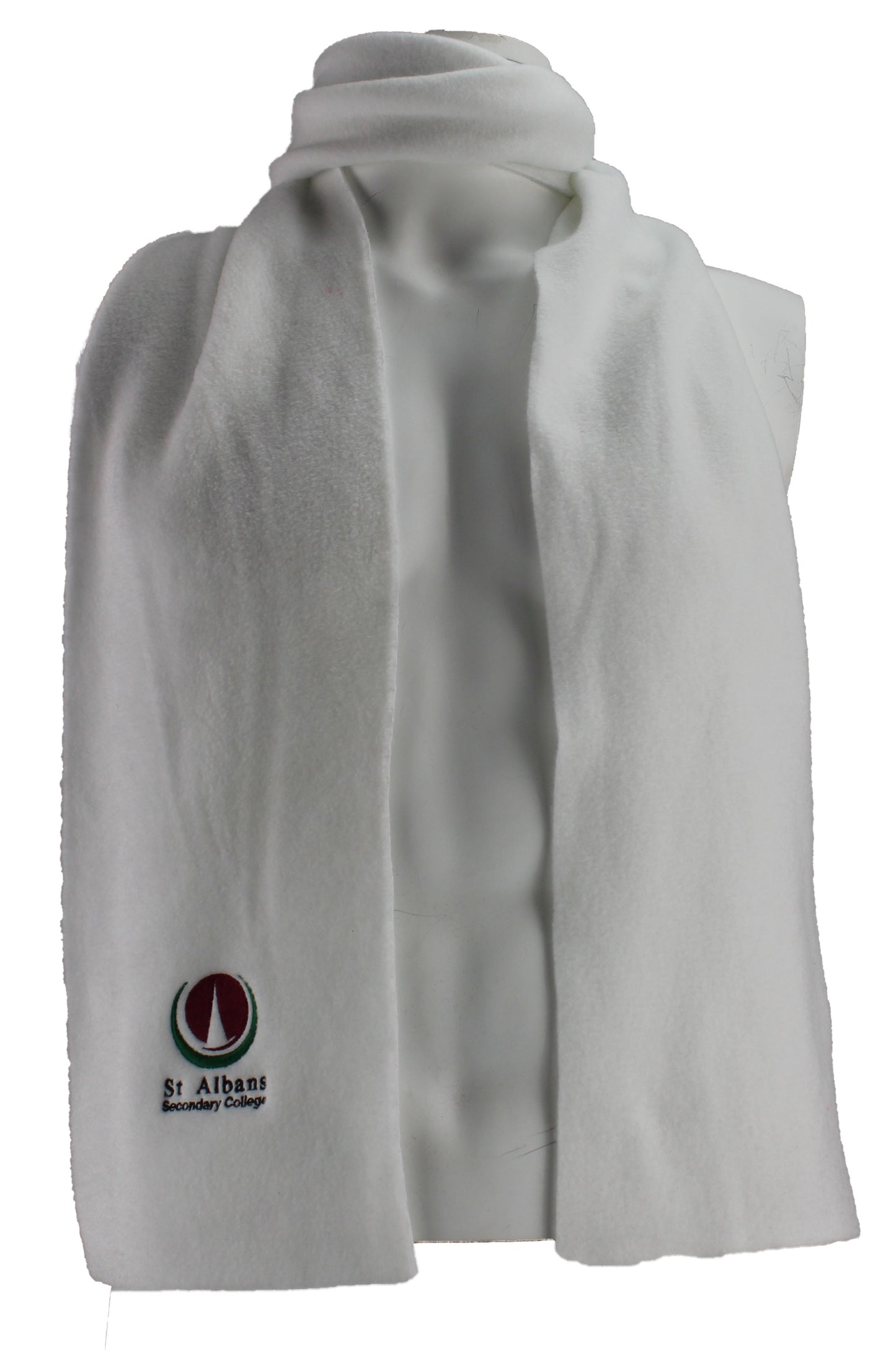 ST ALBANS COLLEGE WHITE SCARF